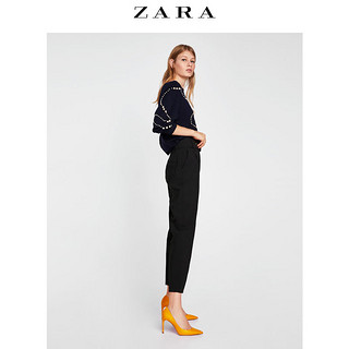 ZARA 09659002401/ 09659002802 女士毛衣 S码 黑色 