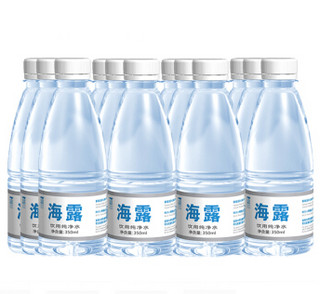国航头等舱同款 海露 饮用纯净水 海洋饮用水 350ml*12瓶（新能源产品）
