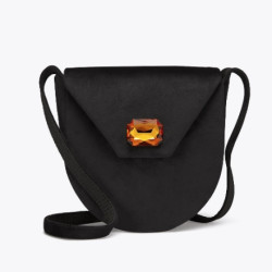 TORY BURCH 汤丽柏琦 VELVET JEWEL 女士丝绒单肩包