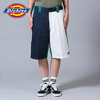 Dickies 帝客 US42283 男士撞色工装短裤 深蓝色 32 