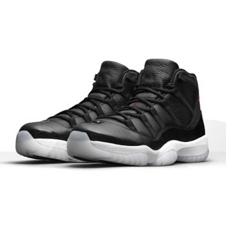 Nike 耐克 Air Jordan 11 378037大魔王 男士篮球鞋 43 黑色 