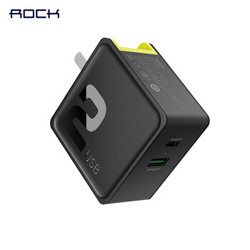 ROCK 洛克 方糖系列 双口PD/QC3.0 快充充电器+凑单品