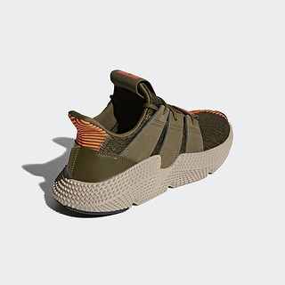 adidas 阿迪达斯 Originals PROPHERE 男士休闲运动鞋 41 影迹橄榄绿/红荧光 