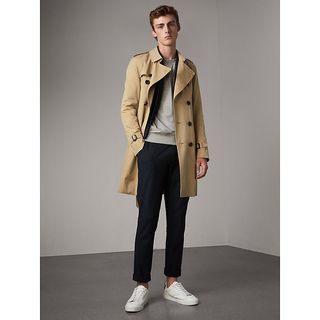 BURBERRY 博柏利 Heritage Trench 39110501 男士风衣