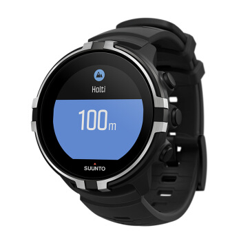 SUUNTO 颂拓 SPARTAN 斯巴达 WHR BARO 极速户外光电心率表 黑色SS023414000