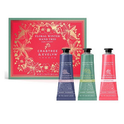 Crabtree&Evelyn 瑰柏翠 冬季花卉手部三重奏礼品套装