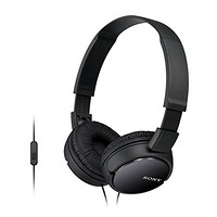 SONY 索尼 MDR-ZX110AP 耳罩式头戴式有线耳机 黑色