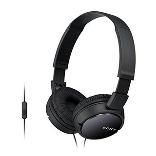 移动专享：SONY 索尼 MDR-ZX110AP 耳罩式头戴式有线耳机 黑色