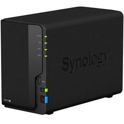 Synology 群晖 DS218+ 2盘位 NAS网络存储服务器 （无内置硬盘）