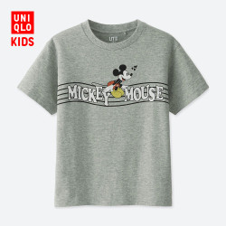 优衣库 UNIQLO 优衣库 男童印花T恤 