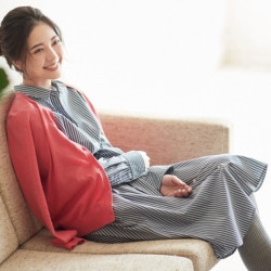优衣库 UNIQLO 优衣库 404504 女士衬衫式连衣裙