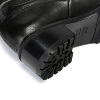 STUART WEITZMAN VANLAND NERO PLONGE STRETCH 女士过膝长靴