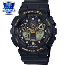 CASIO 卡西欧 G-SHOCK GA-100GBX-1A9 男士运动表