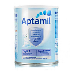 Aptamil 爱他美 深度水解抗牛奶蛋白过敏配方奶粉 2段 800g*2罐 *2件