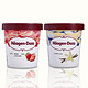 Häagen·Dazs 哈根达斯 香草味 500ml+草莓味 500ml 组合装 *2件