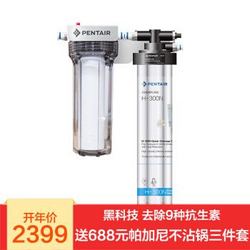 EVERPURE 爱惠浦 H-300N升级款 净水器家用直饮厨房净水机 