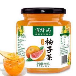 宜蜂尚 蜂蜜柚子茶 460g *2件