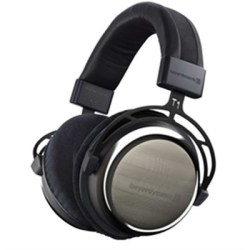 beyerdynamic 拜亚动力 T1 二代 Tesla 特斯拉 旗舰级头戴式耳机（600Ω、可换线、黑色特别版） 