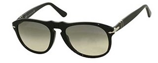 Persol PO 649 男士偏光太阳镜 亮黑色