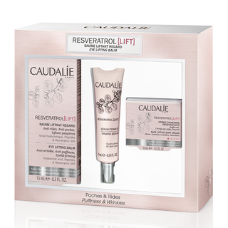 CAUDALIE 欧缇丽 白藜芦紧致提升系列 护肤套装 3件套(眼霜15ml+精华液10ml+面霜15ml)