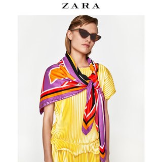  ZARA 04758004050 女士丝巾