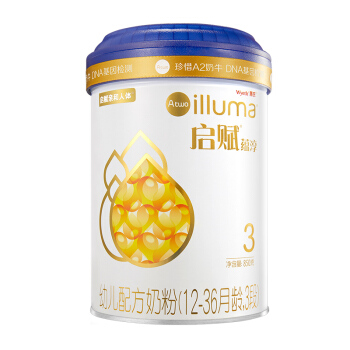 wyeth惠氏启赋系列幼儿配方奶粉3段850g1236月