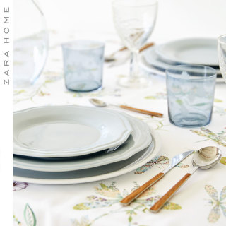 Zara Home 蝴蝶数码印花桌布