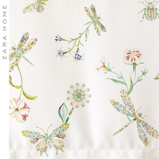 Zara Home 蝴蝶数码印花桌布
