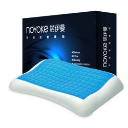 诺伊曼（noyoke）记忆枕 高端-尊系列典雅凝胶护颈枕头枕芯60*40cm +凑单品