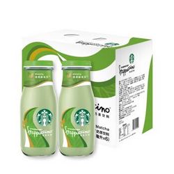 星巴克(Starbucks) 抹茶星冰乐 奶茶饮料 281ml*6瓶装(礼盒装)新老包装随机发货