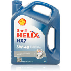 Shell 壳牌 Helix HX7 蓝喜力 SN 5W-40 半合成机油 4L