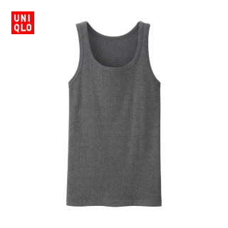  UNIQLO 优衣库 180702 男士袋装罗纹背心