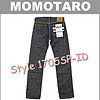 MOMOTARO JEANS 男士修身直筒牛仔裤 靛蓝 W30 