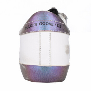 GOLDEN GOOSE G31WS590 女士休闲鞋 白色拼彩虹色 36