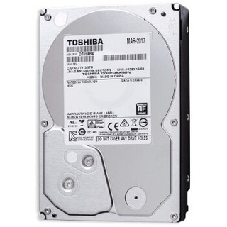 TOSHIBA 东芝 Video Stream系列 3.5英寸监控级硬盘 3TB 32MB(5940rpm、PMR)DT01ABA300V