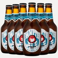 Hitachino Nest 常陆野猫头鹰 白啤酒 330ml*6瓶