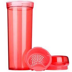 Tupperware 特百惠 晶彩茶韵塑料杯 400ml 石榴红 *5件