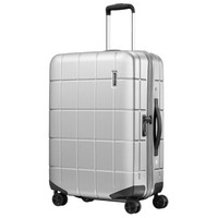 Samsonite 新秀丽 TILEUM I74 简约方正拉杆箱 28英寸 银色