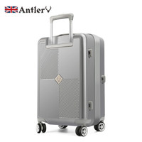antler 安特丽 A852 万向轮拉杆箱 24英寸 银色 