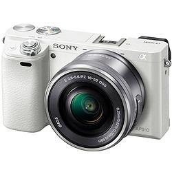 SONY 索尼 ILCE-6000L（E 16-50mm f/3.5-5.6）APS-C画幅无反相机套机 白
