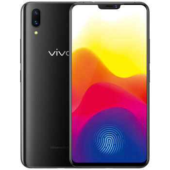 vivox21智能手机屏幕指纹版6gb128gb冰钻黑