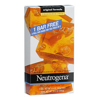 中亚Prime会员：Neutrogena 露得清 透明洗脸皂 300g *12盒