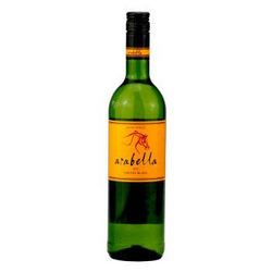 南非进口干白葡萄酒 艾拉贝拉白诗南干白葡萄酒 750ml *8件