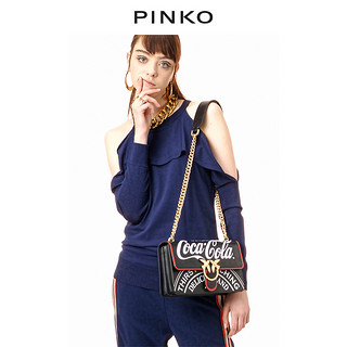 PINKO×Coca Cola LOVE BAG 1N208SY4K7 女士单肩包