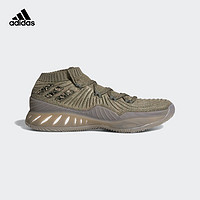 adidas 阿迪达斯 Crazy Explosive 2017 Low 男子篮球鞋 44 影迹货物褐/基础绿/白 