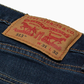 Levi's 李维斯 经典五袋款系列 513 男士牛仔长裤 08513-0642 牛仔色 28/32