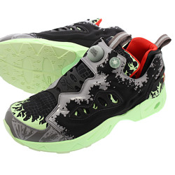 Reebok 锐步 X Megahouse X ATMOS INSTAPUMP FURY ROAD Godzilla 哥斯拉 男士休闲运动鞋