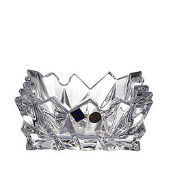 Crystalite Bohemia 波希米亚水晶玻璃透明锯齿形方形烟缸