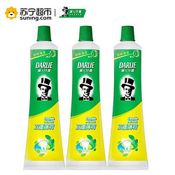 黑人（DARLIE）双重薄荷牙膏225g*3