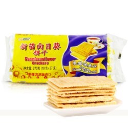 菲律宾进口 向日葵sunflower乳酪夹心薄饼270g